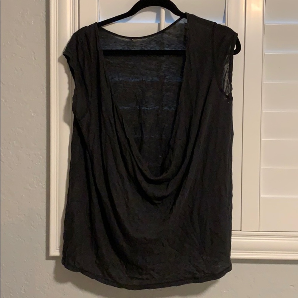 Free People Open Back Top